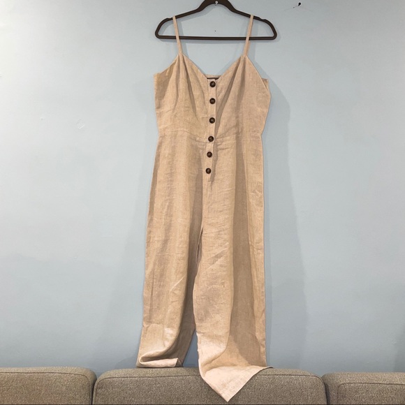 SOLD Reformation Torta Linen Jumpsuit - Picture 4 of 7